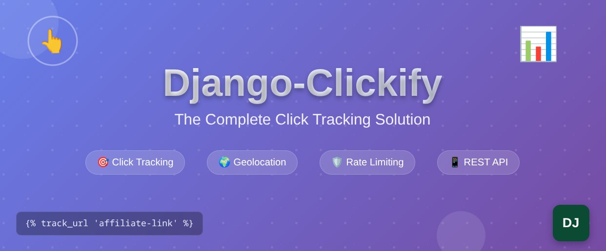 Django-Clickify: The Complete Click Tracking Solution for Django