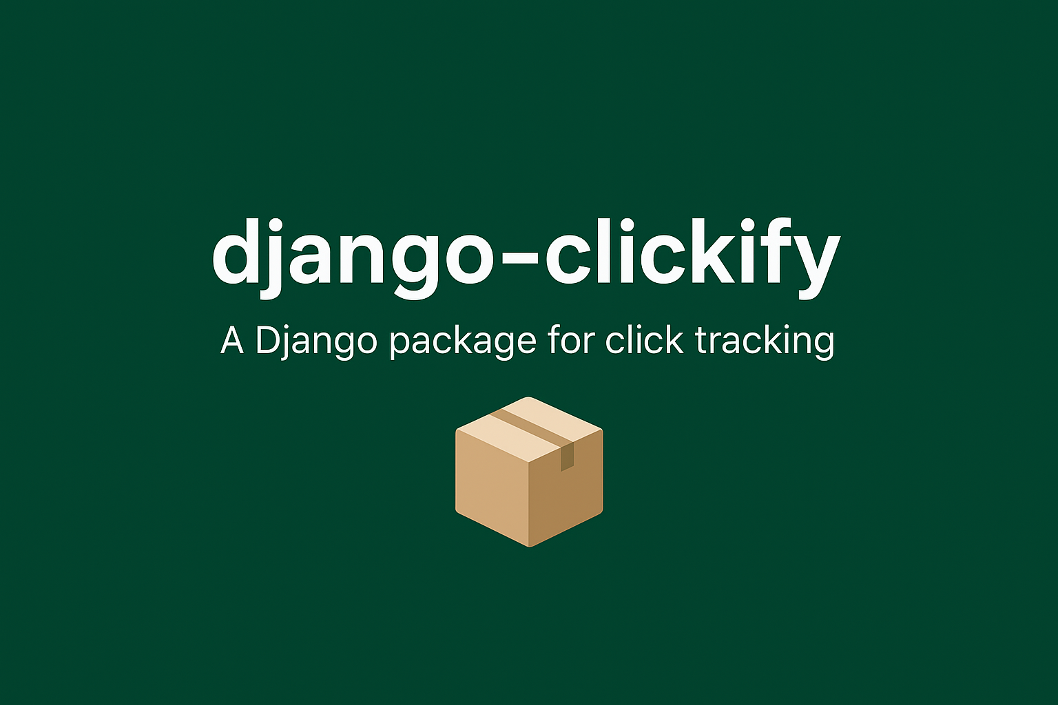 Django Clickify