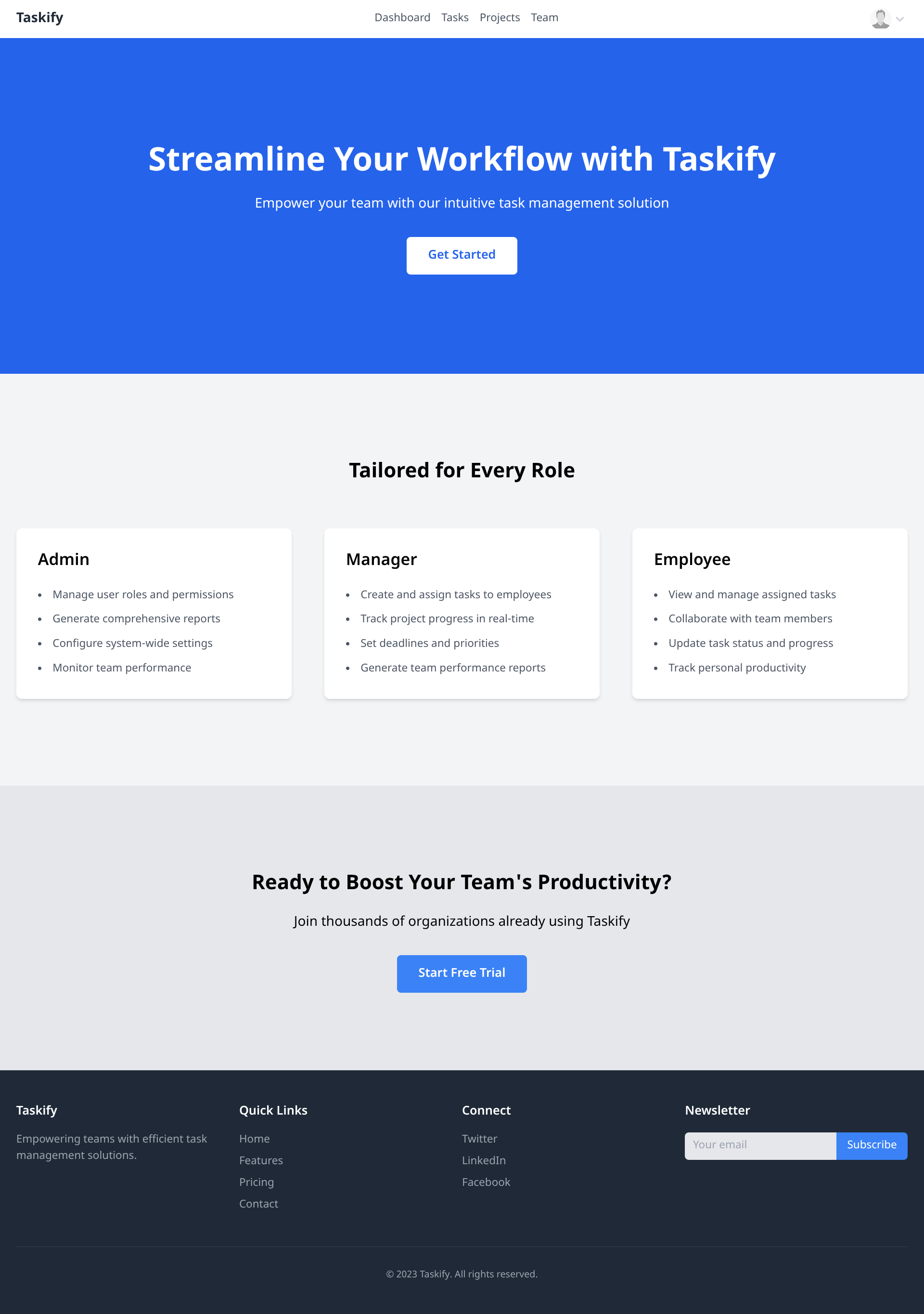 Taskify - Task Management System